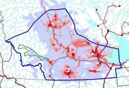 Density analysis of use and occupancy